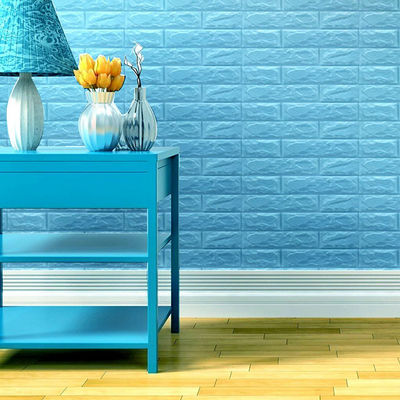 วอลล์เปเปอร์ 3D PE Foam วอลล์เปเปอร์ติดด้วยตนเองสำหรับตกแต่งบ้าน