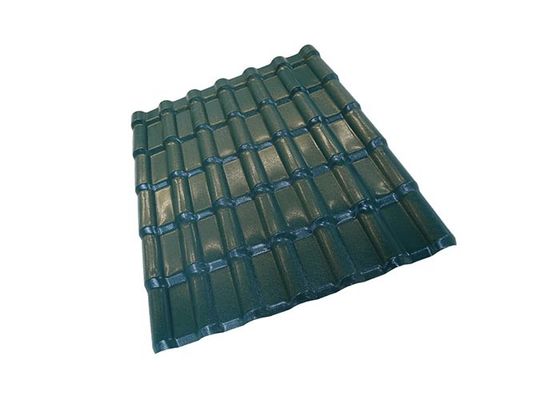ASA กระเบื้องหลังคาพีวีซีเรซินสังเคราะห์ ASA แผ่นหลังคาพลาสติก UPVC ลูกฟูก