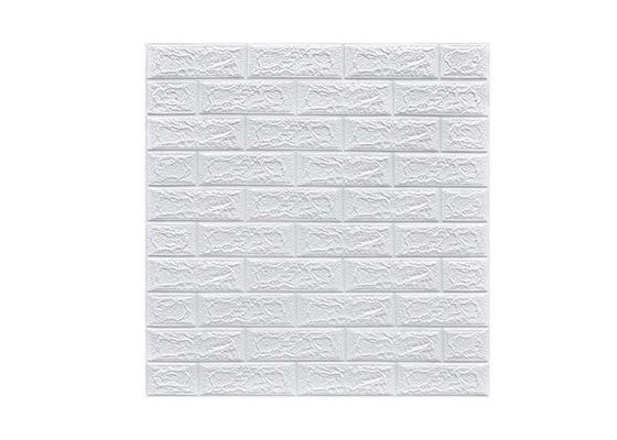 กันน้ำ DIY Art Decor interior PE Foam Wallpaper 3D Wallpaper Brick 77cm