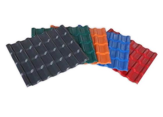 กระเบื้องหลังคา PVC น้ำหนักเบา 0.8 มม. - วัสดุมุงหลังคาพลาสติก 3.2 มม. กระเบื้องหลังคา Asa Pvc