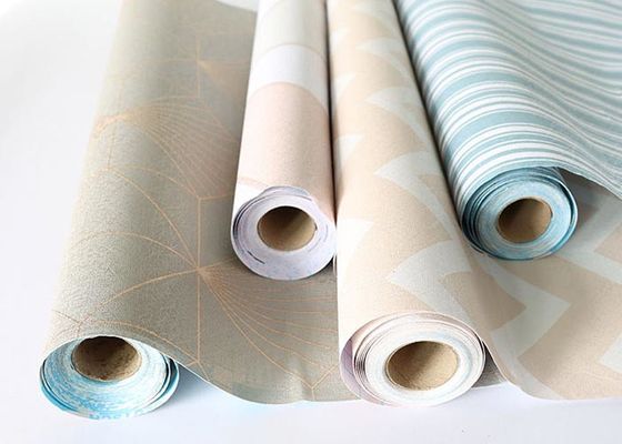 สติกเกอร์วอลเปเปอร์ PVC กันน้ำ ม้วน 45ซม. 60ซม. สำหรับตกแต่ง