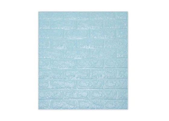 PE Foam Wall Home Stickers Waterproof 3D Brick Wallpaper สำหรับตกแต่ง