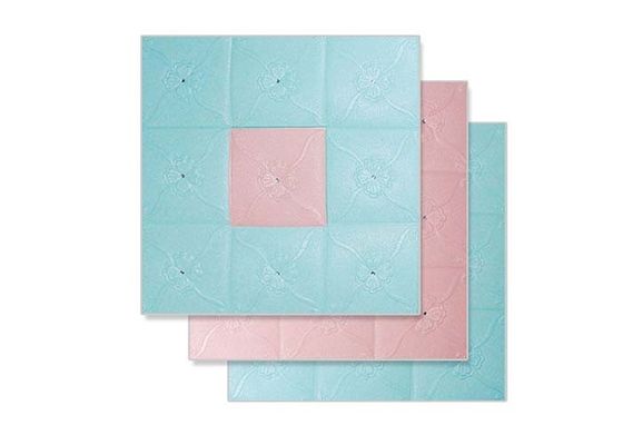 PE Foam Wall Home Stickers Waterproof 3D Brick Wallpaper สำหรับตกแต่ง