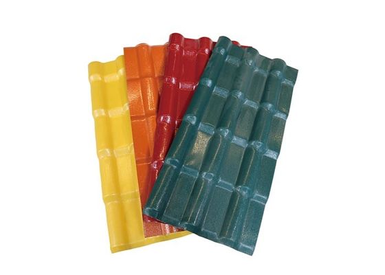 กระเบื้องหลังคา PVC เรซิ่น ติดตั้งง่าย กระเบื้องหลังคาสำหรับตกแต่งหลังคาโรงงาน