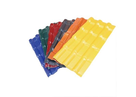 กระเบื้องหลังคา PVC เรซิ่น ติดตั้งง่าย กระเบื้องหลังคาสำหรับตกแต่งหลังคาโรงงาน