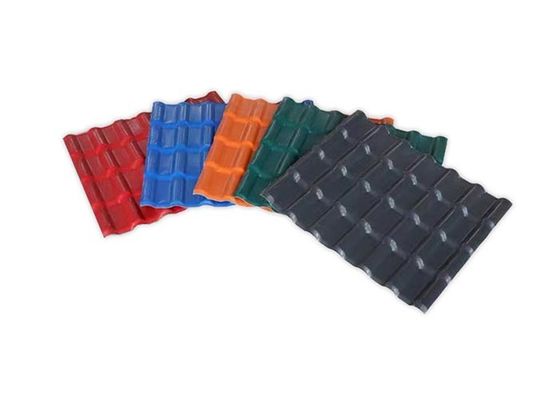 ASA APVC UPVC กระเบื้องหลังคา PVC แผ่นหลังคาพลาสติกลูกฟูก