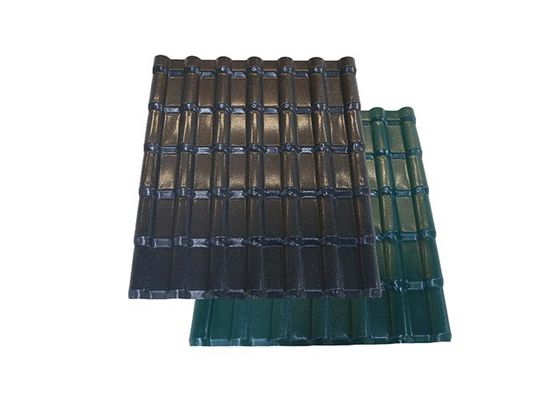 ASA APVC UPVC กระเบื้องหลังคา PVC แผ่นหลังคาพลาสติกลูกฟูก