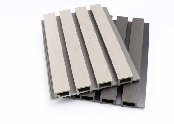 ลายไม้ภายนอก WPC Wall Panel Outdoor Cladding Co Extrusion Fireproof