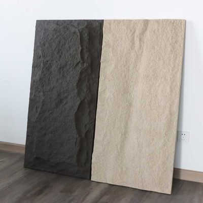ผนังโพลียูรีเทน PU Stone Panel Faux น้ำหนักเบา 120*60ซม