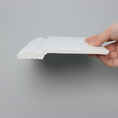 White Primed Ps Skirting Board Molding Polystyrene For House