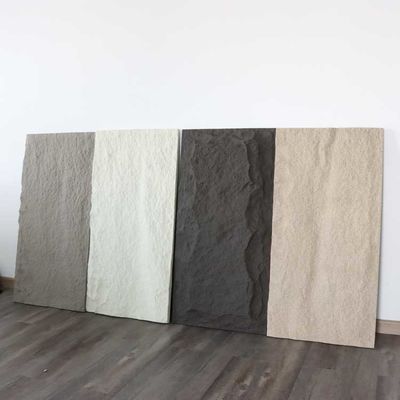 ผนังแผงหิน PU น้ำหนักเบา โพลียูรีเทน PU Faux Stone
