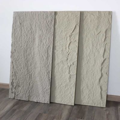 ผนังแผงหิน PU น้ำหนักเบา โพลียูรีเทน PU Faux Stone
