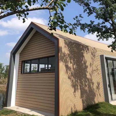 ภายนอกไม้ WPC Wall Cladding ประดับ 219 * 26mm