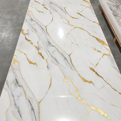 กระดาษมาร์บอร์ PVC สวย / แมท สําหรับตกแต่งภายใน