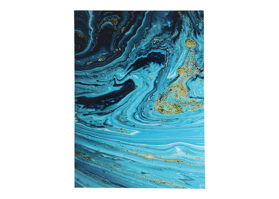 แผ่นหินอ่อน PVC UV 1220x2800mm ผนังภายในกันน้ำ
