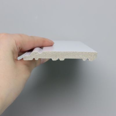 White Primed Ps Skirting Board Molding Polystyrene For House