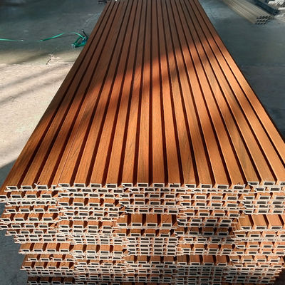 Wpc Wall Cladding Building Exterior Decoration Wood Substitute Wpc แผ่นผนังที่ใช้แทนไม้