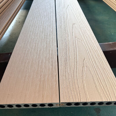 ระบบแผ่นผนัง WPC สําหรับภายนอก สารประกอบพลาสติกไม้กันน้ําสําหรับผนังภายนอก