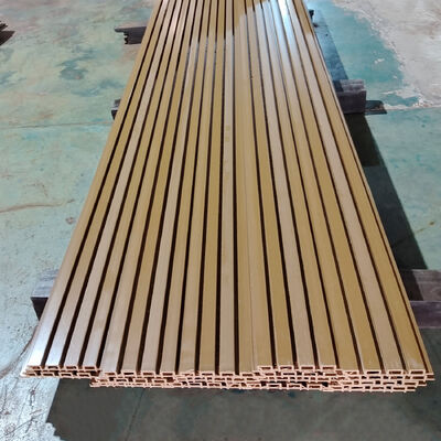 พานผนัง WPC ด้านนอกที่มีคุณภาพสูง ผนังผนังผนังผนังผนังผนังผนังผสมพลาสติกไม้กันน้ําภายนอก สําหรับตกแต่งอาคาร