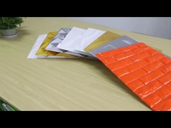 PVC เรซิ่นกันน้ำตกแต่งบ้าน 3D ผนังภายในสำหรับผนัง