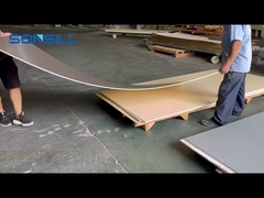 5 มิลลิเมตร กันน้ํา ไม้ยาง ไฟเบอร์ ไม้ Veneer Wall Board ไม้ยาง ผนัง