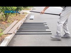 พื้นไม้ลายนูน 3 มิติ WPC Decking พื้นดาดฟ้าคอมโพสิตกันน้ำ