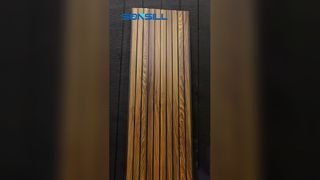 6. แผ่นผนังฝ้าเพดานพีวีซีร่อง