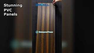 แผงเพดานพีวีซี Sonsill ผนังและเพดานที่สวยงาม